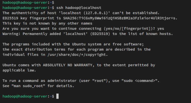 подключение ssh без пароля