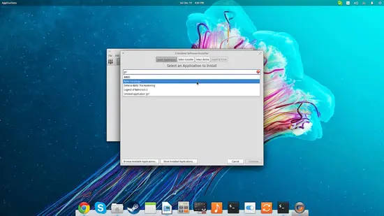 Instalar Software en Crossover - Paso 2