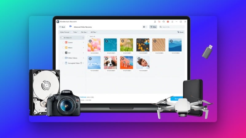 wondershare recoverit lost data recovery software