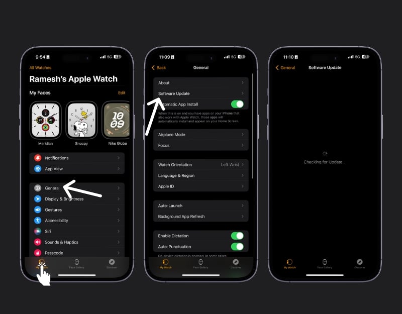 So aktualisieren Sie die Apple Watch mit dem iPhone
