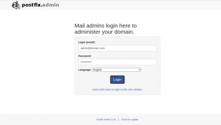 PostfixAdmin