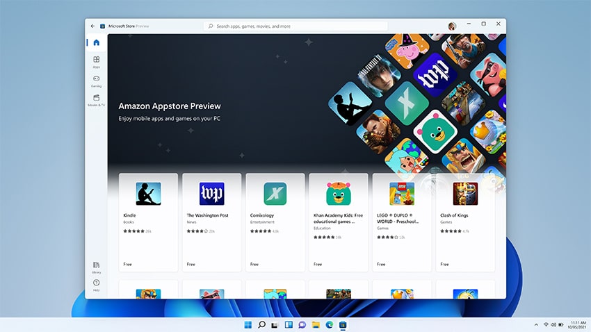 Aplicativos Android - Windows 11