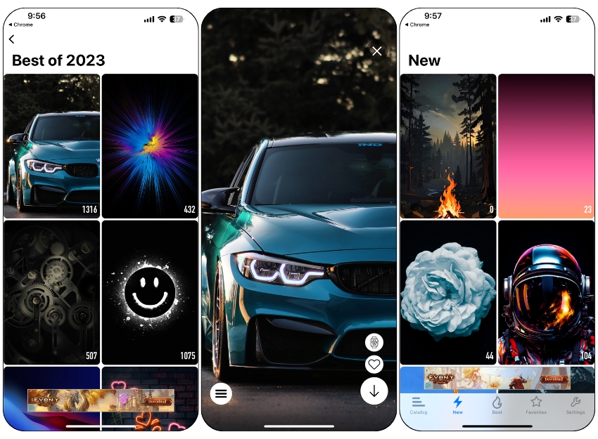 обои и темы для iphone