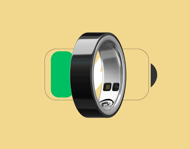 Akkulaufzeit von Smart Rings