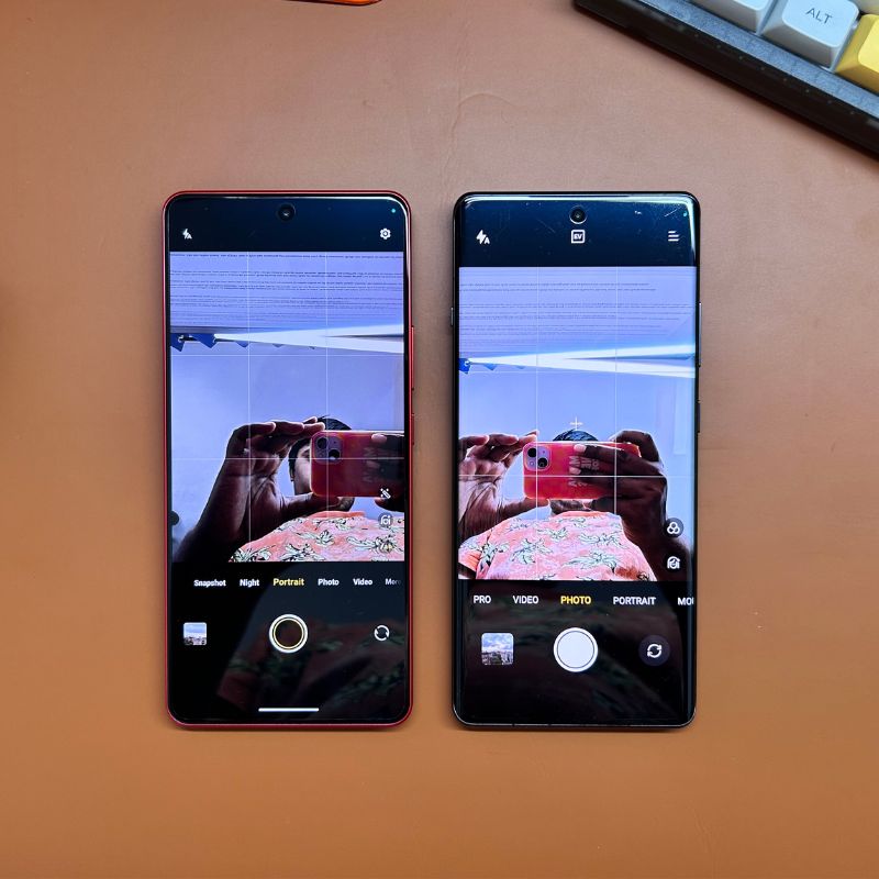 camera comparison of iqoo neo 9 pro and oneplus 12r