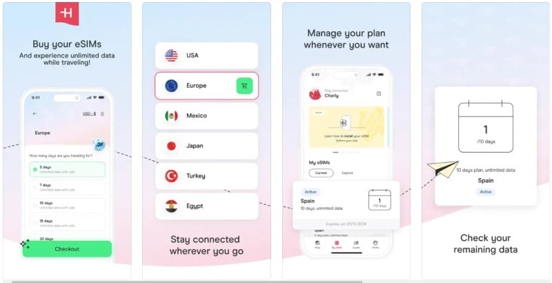 meilleures applications esim pour votre smartphone