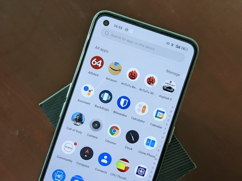 software del realme gt neo 3t