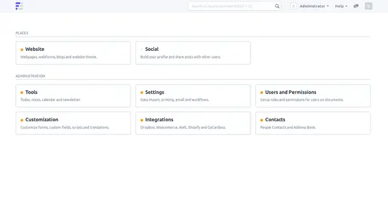 Dashboard ERPNext