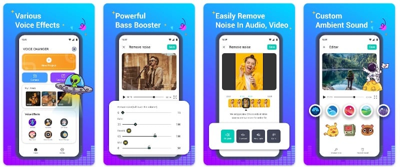 applications de changement de voix pour android