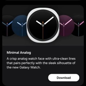 minimal analog