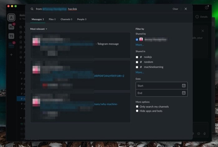 알아야 할 15가지 이상의 Slack 팁과 요령 - Slack 파워 검색