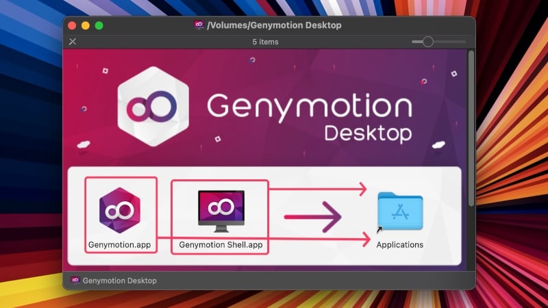 genymotionをインストールする