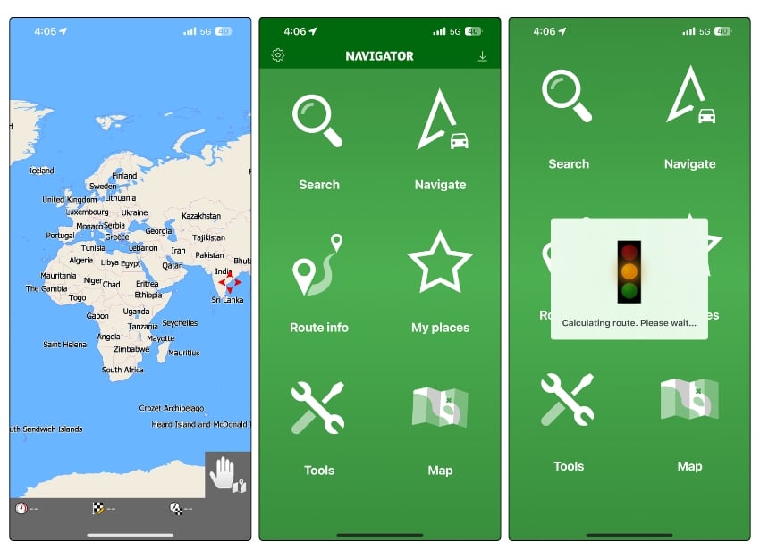 app mapfactor navigator offline