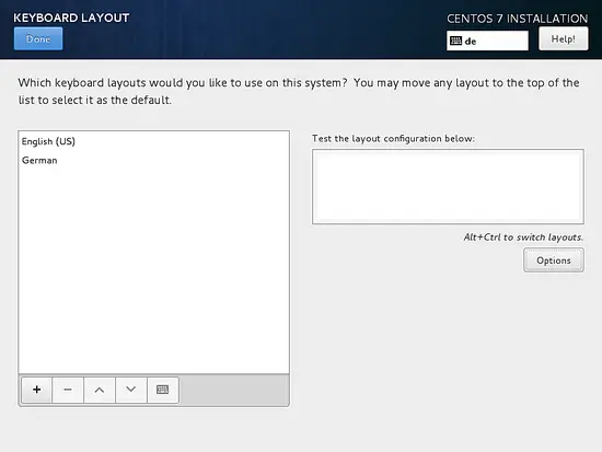 Se ha agregado una disposición de teclado adicional.