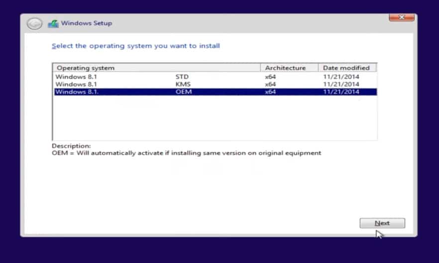 Installa Windows 8.1 su PC