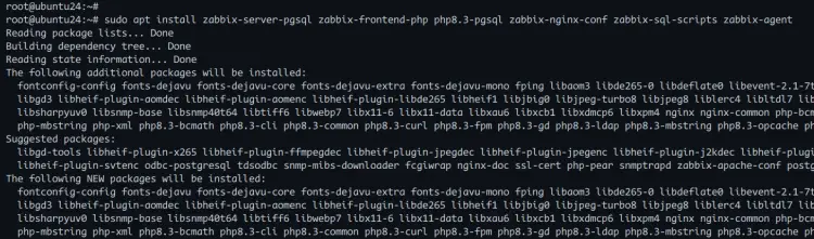 installation de Zabbix