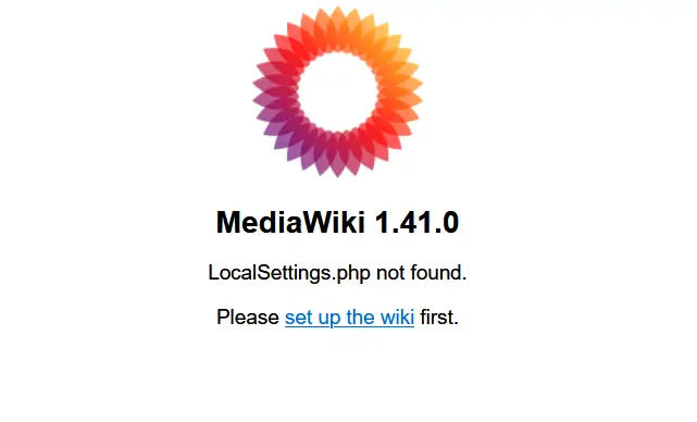 setup wiki