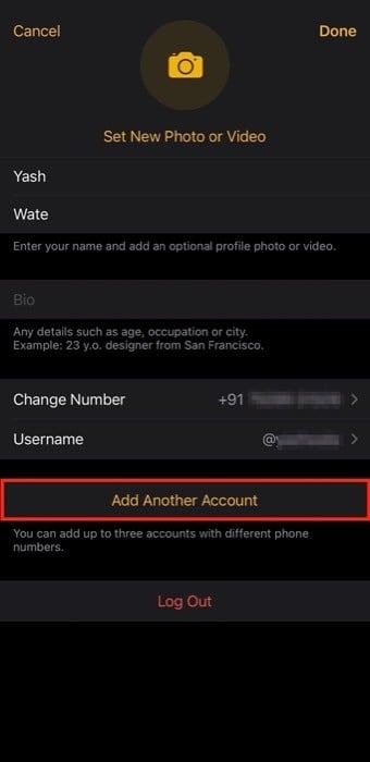 use multiple accounts