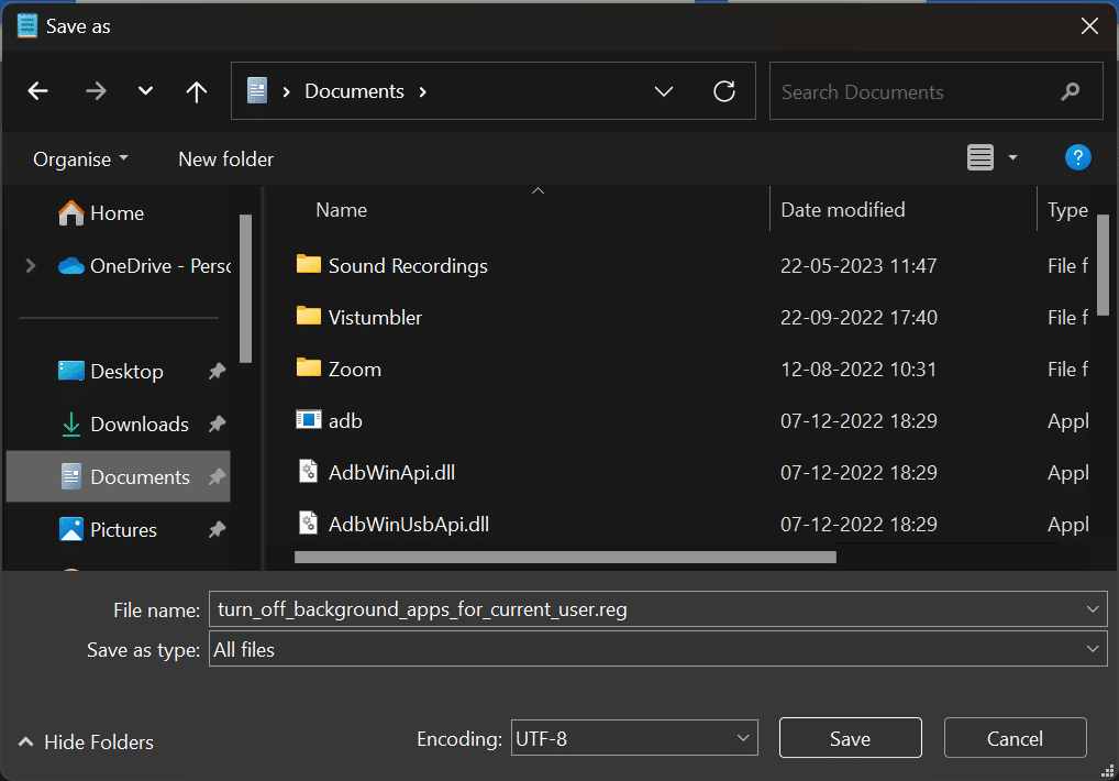 detener aplicaciones en segundo plano en Windows 11
