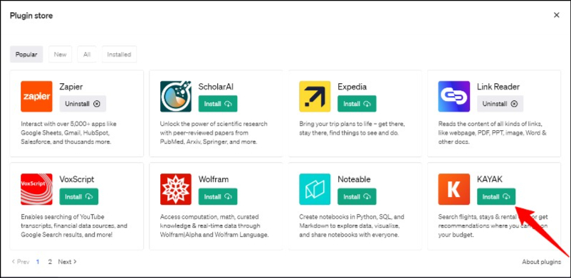 20+ meilleurs plugins chatgpt pour tout le monde - kayak