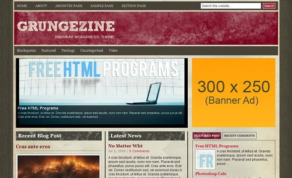 grungezine-theme