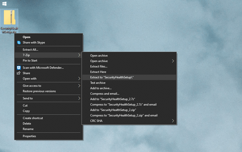 Extraer La Seguridad de Windows