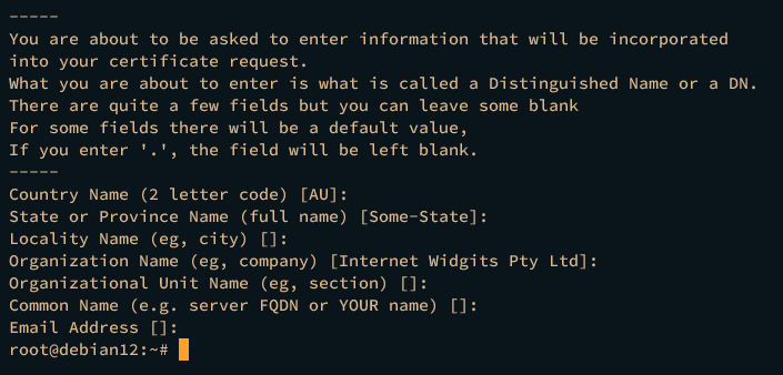 generate tls