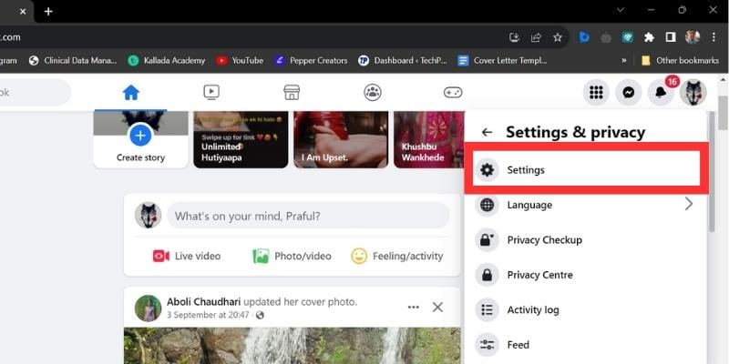 come scollegare facebook e instagram utilizzando il web di facebook 3