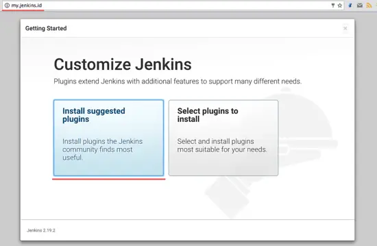 Instalar complementos de Jenkins