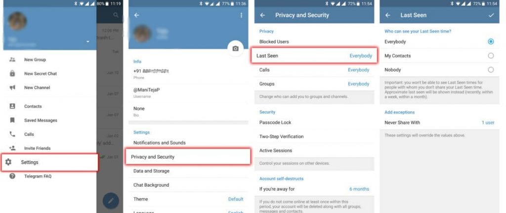 10 Trucchi Fighi dell'App Telegram Messenger