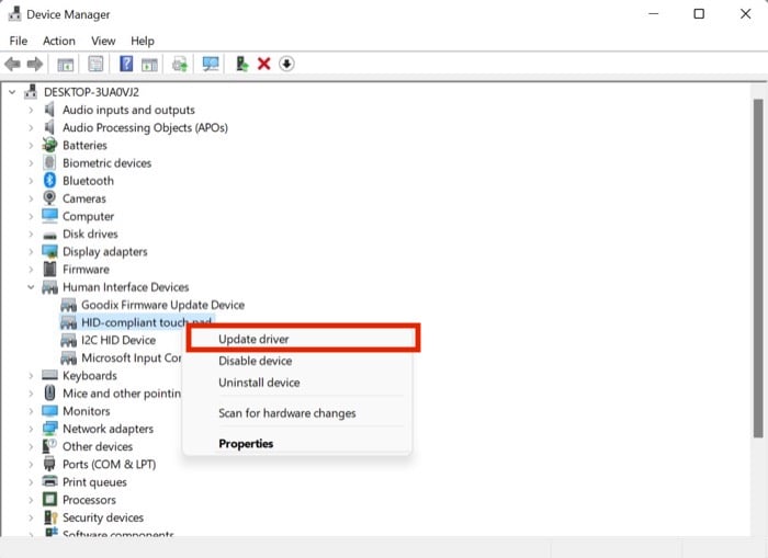 mise à jour du pilote windows 11