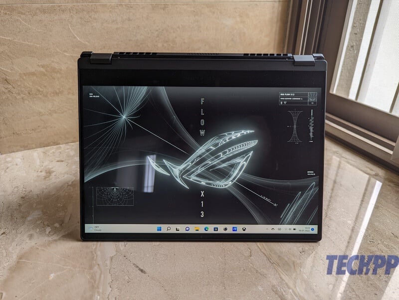 asus rog flow x13 review-display