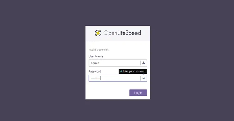 PHP per OpenLiteSpeed