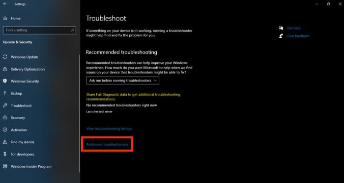 troubleshooting microsoft store using troubleshooter