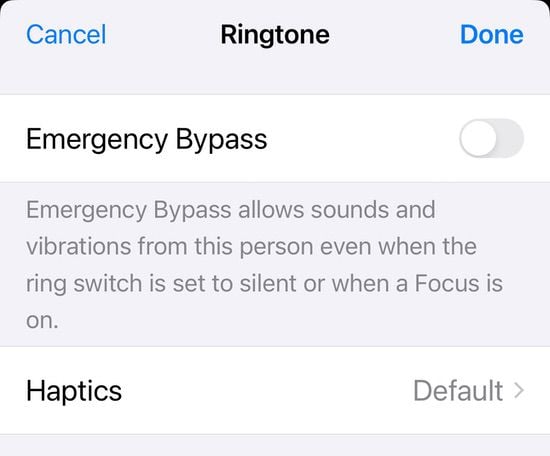 bypass de emergencia en modo silencio - paso 5