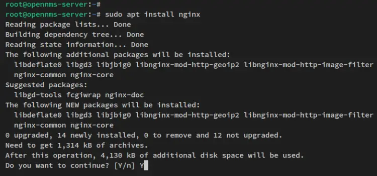 installer nginx