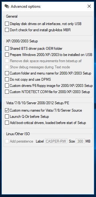 さあ、異なるオペレーティングシステムの複数のISOファイルを1つのUSBペンドライブにインストールする作業に取り掛かりましょう。