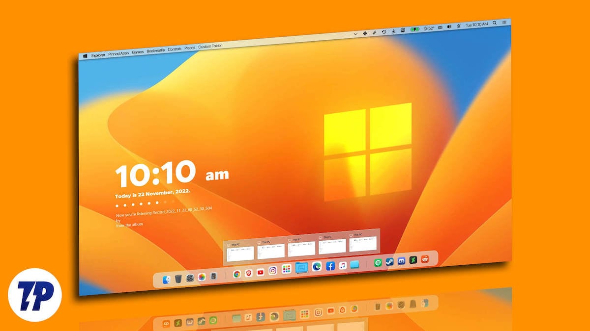 faire ressembler windows à macos