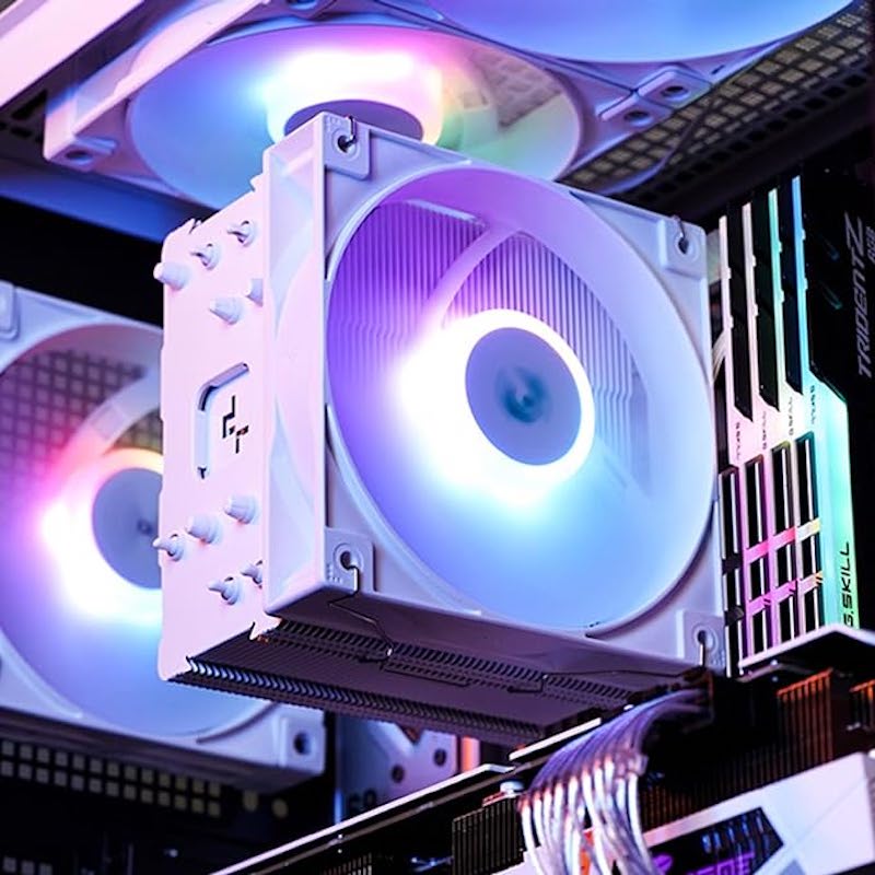 deepcool gammax ag500 argb cooler de ar