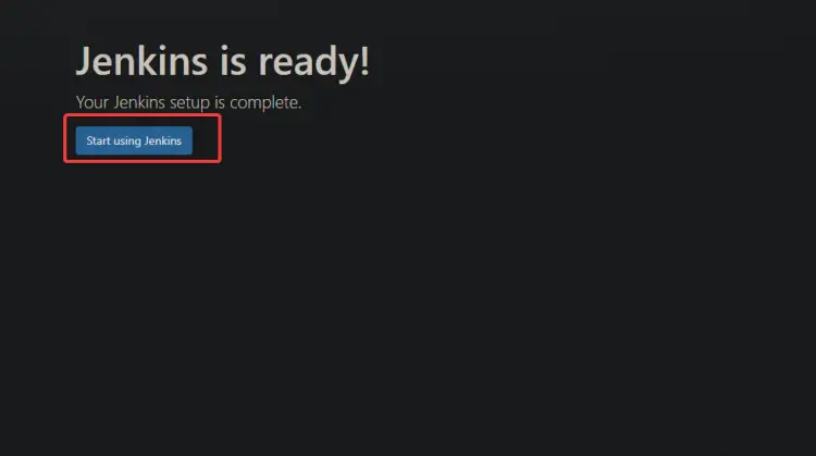 Jenkins Web UIへのアクセス