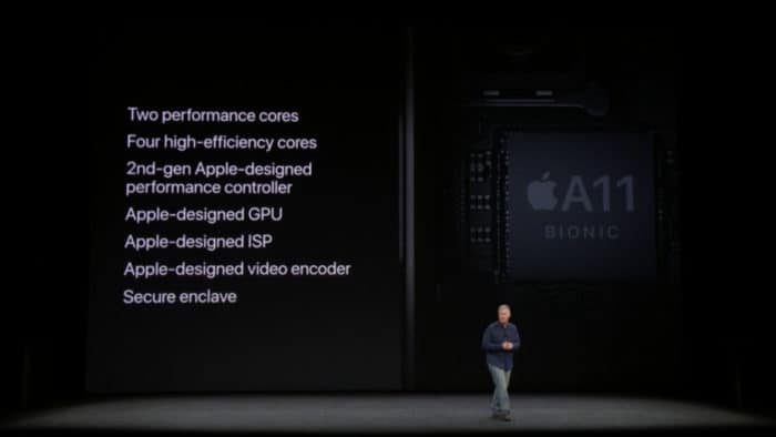 características del chip apple a11 bionic