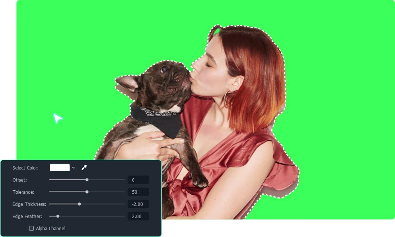 pantalla verde