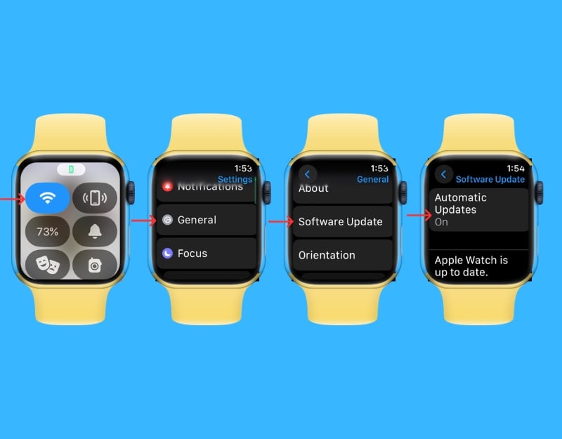 Apple Watch aktualisieren