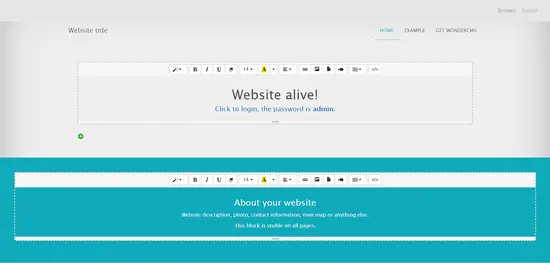 WonderCMS sur Ubuntu