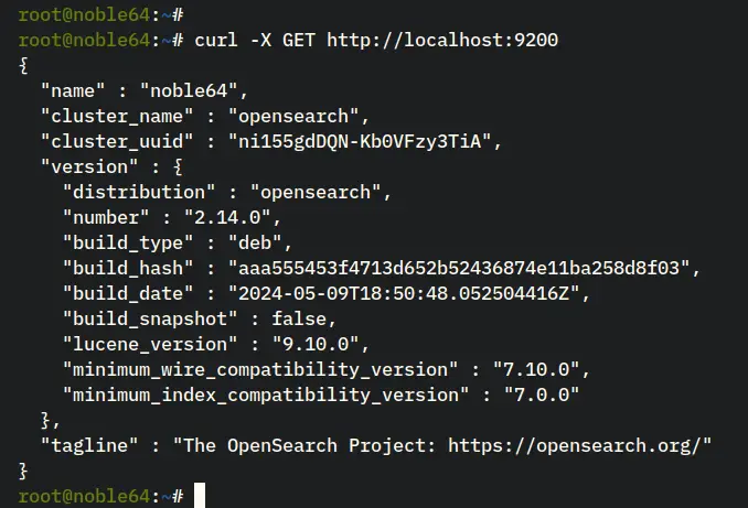 testar opensearch