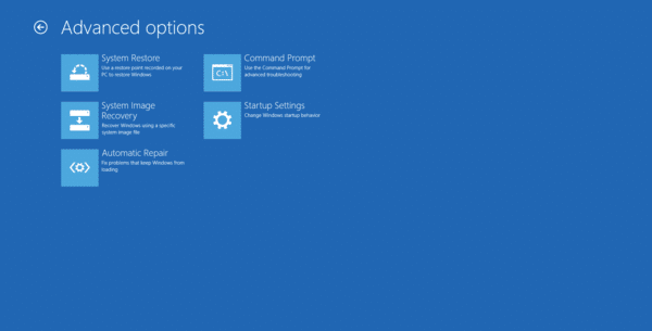 how to recover windows from system image