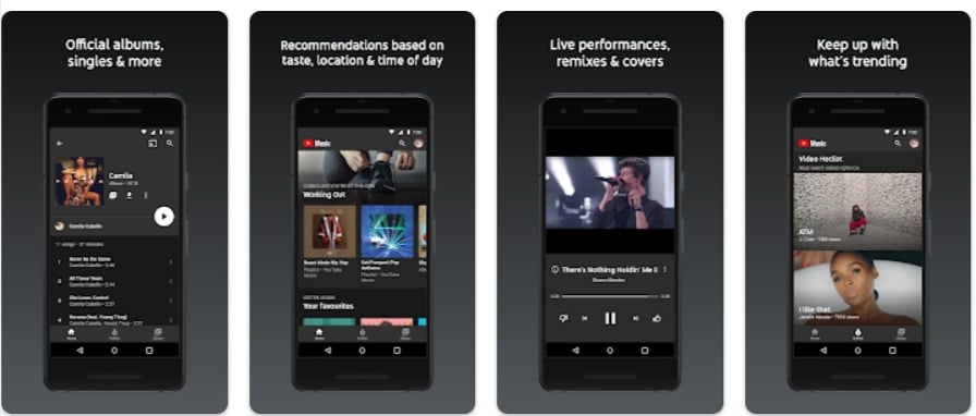 youtube music app