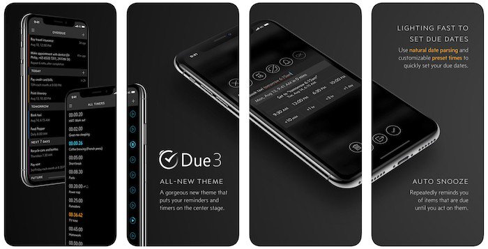 8 лучших приложений для напоминаний для iphone - due