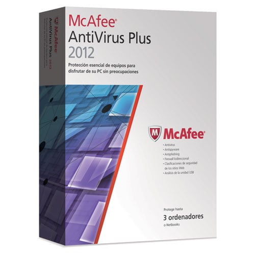 top 10 antivirus software for windows - mcafee antivirus plus 2012