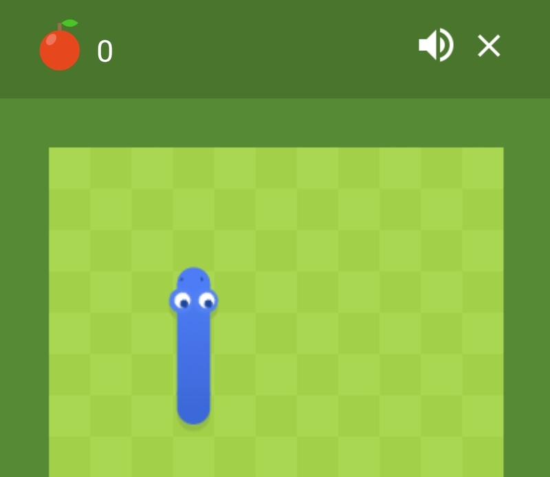 секретные игры google - змейка